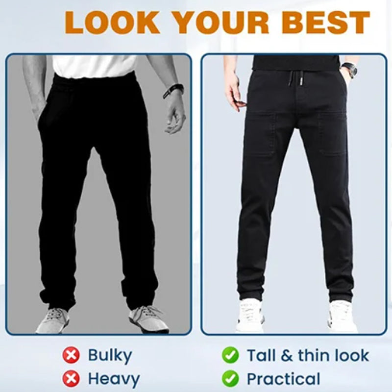🔥👖 Pantalones Cargo Altos, Elásticos y Duraderos con Múltiples Bolsillos 💼✨