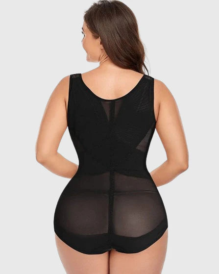 Corsé moldeador de cintura sin costuras de malla, moldeador de glúteos, faja corporal