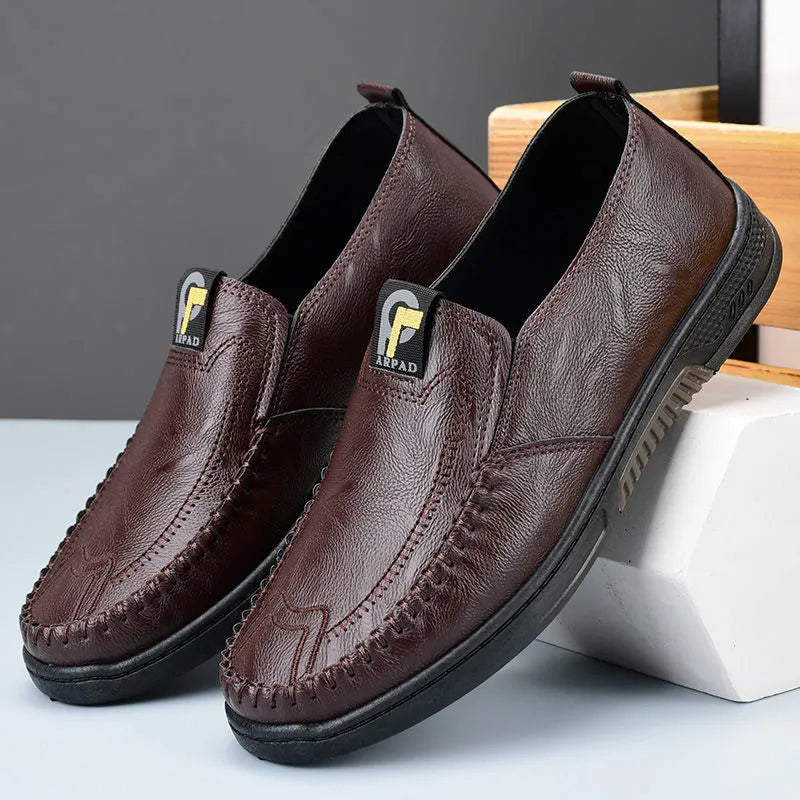 Zapato Casual Cuero Suave Cielo Perspectiva Armonía, Comodidad y Postura Saludable