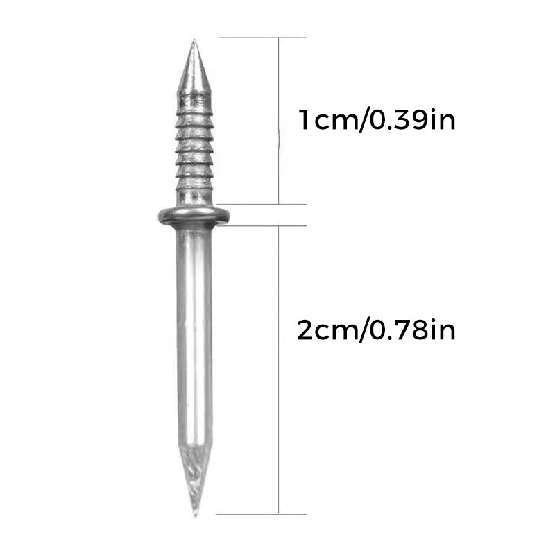 🔩✨ Clavos Invisibles de Doble Cabeza para Zoclos – Fijación Firme, Acabado Limpio y Profesional 🏠🛠️ Instalación Discreta • Ajuste Preciso • Resultado Estético Perfecto 👌