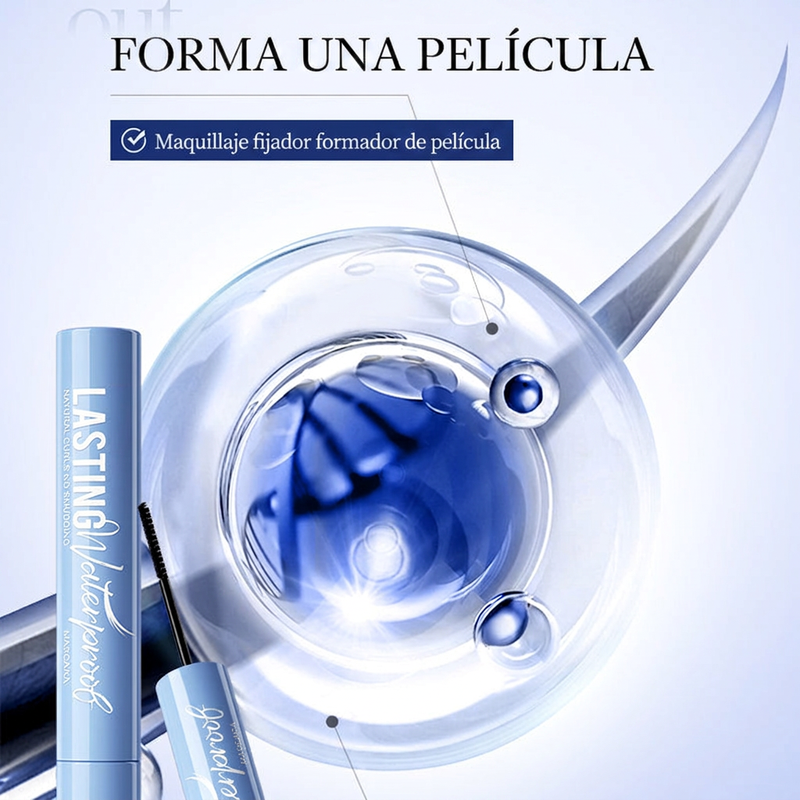 👁️🔥 ¡50% OFF! Máscara de Pestañas Resistente al Agua – Rizos Perfectos Todo el Día