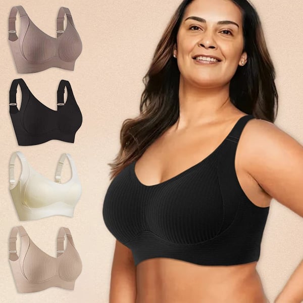 💥👙 ¡50% OFF! Sujetador Push-Up Inalámbrico – Levanta y Moldea tu Busto