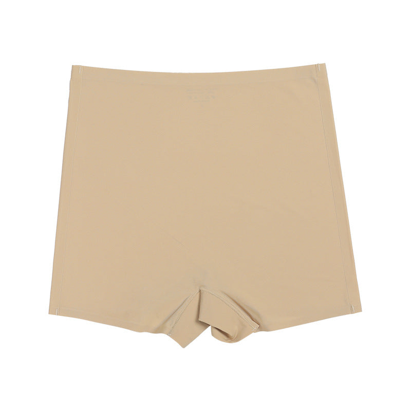 Shorts bóxer sólidos elásticos sin costuras antideslizantes