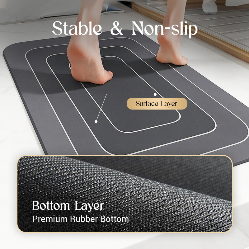 ⏰🔥 ¡50% DE DESCUENTO POR TIEMPO LIMITADO! 🛁 Alfombrilla de Baño Antideslizante – Suave, Absorbente y Segura para Toda la Familia ✨💧