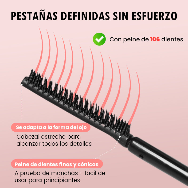 🔥 50% DE DESCUENTO 🔥 Nueva Máscara de Pestañas Alargadora y Rizadora 💖✨ ¡Consigue unas pestañas más largas y curvas al instante!