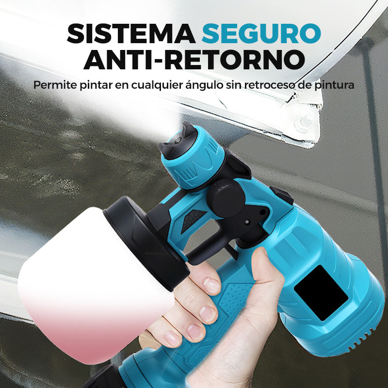 🎨 Pulverizador de Pintura Inalámbrico – Potente y Rápido, Acabado Profesional en Minutos 🚀✨