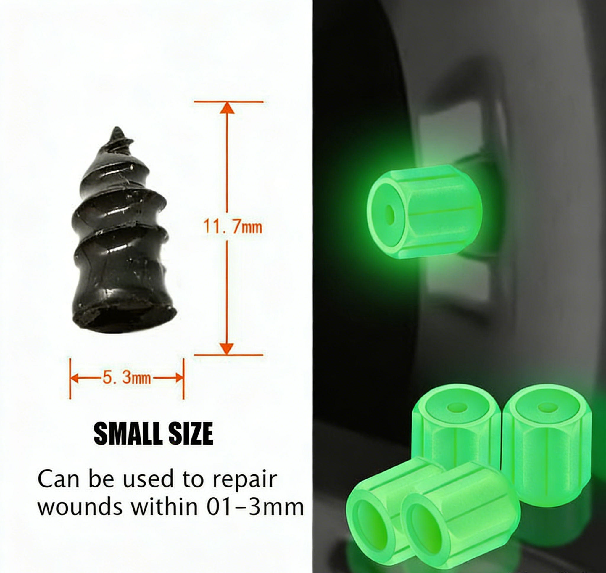 ⏰🔥 ¡50% DE DESCUENTO POR TIEMPO LIMITADO! 🚗 Tapones Luminosos para Válvulas de Neumáticos – Dale Estilo y Seguridad a Tu Auto ✨💡
