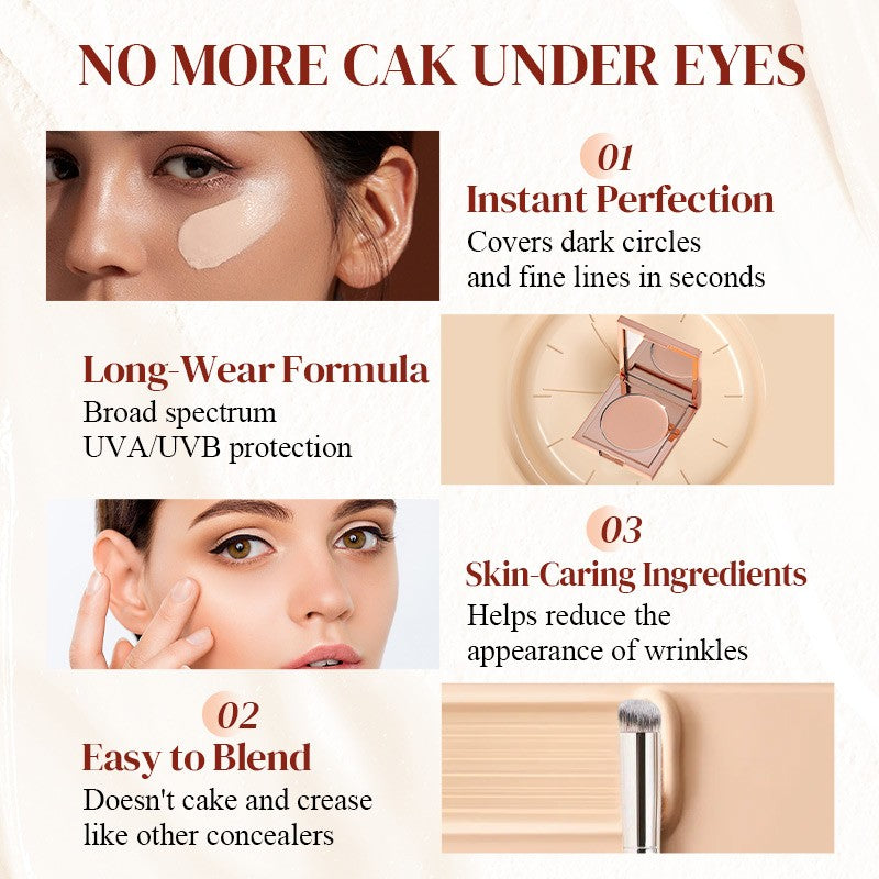 💜✨ Corrector de Ojeras de Arcilla con Color – Cubre Imperfecciones y Revitaliza tu Mirada al Instante 👁️🌟