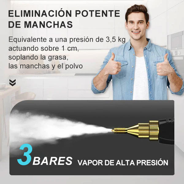 ⏰🔥 ¡Oferta Limitada 50% OFF + Envío Gratis! 🚿 Limpiador a Vapor de Mano 2500W – Limpieza Profunda y Rápida para Toda tu Casa ✨💦