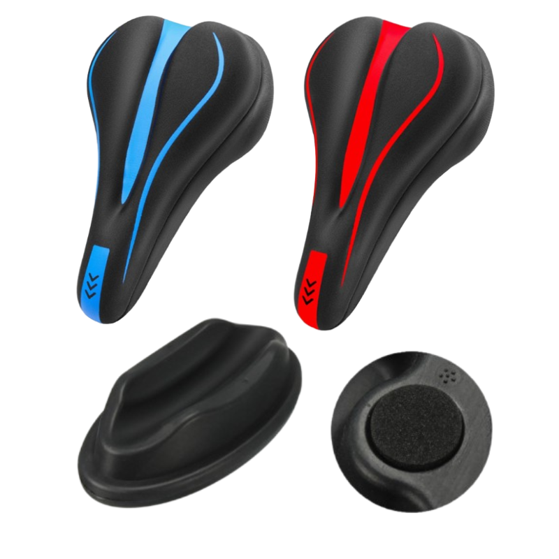 ⏰ ¡Oferta Limitada 50% OFF! 🚴‍♀️ Funda de Sillín de Bicicleta de Silicona de Alta Elasticidad – Cómoda, Antideslizante y Duradera ✨