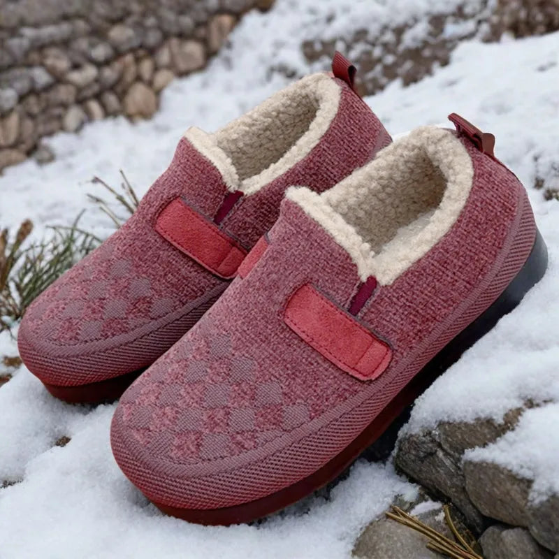 Zapato Ortopédico Terciopelo Térmico Equilibrio Aurora Cálida, Corrección Postural y Máxima Comodidad