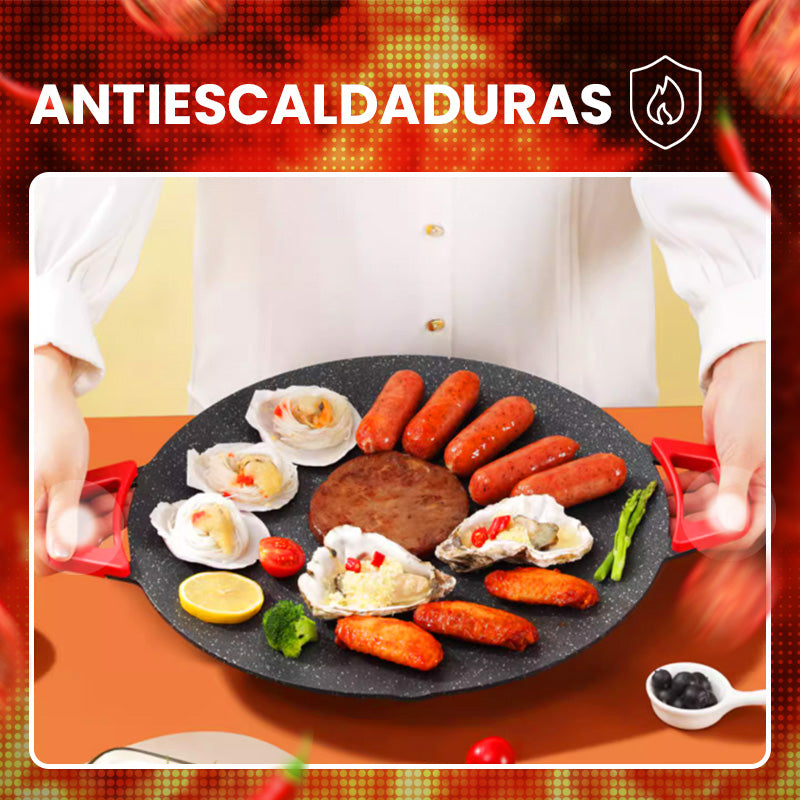 🔥 ¡50% DE DESCUENTO! 🔥 Sartén Eléctrica Portátil 🔌 – Cocina Fácil y Rápida, Ideal para Departamentos, Campings y Viajes 🍳🏕️