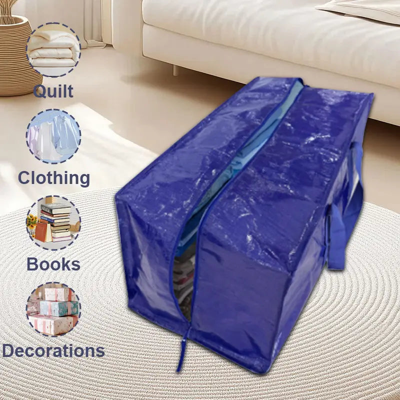 🔥 ¡50% DE DESCUENTO! 🔥 🏠 Bolsa XL Multifuncional Ultra Resistente para Almacenamiento y Mudanzas 🧳✨ – Gran Capacidad, Plegable y Fácil de Transportar