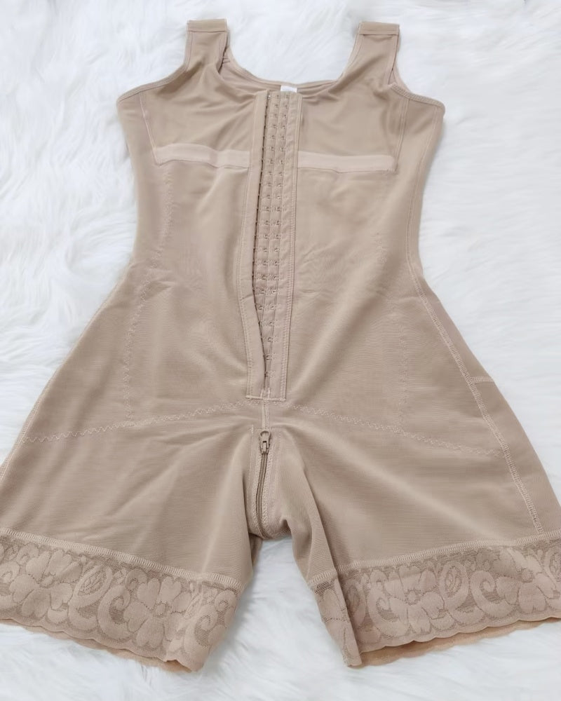 Shapshe® Faja de Compresión Doble para Todo el Cuerpo Etapa 2 con Sostén Modelador