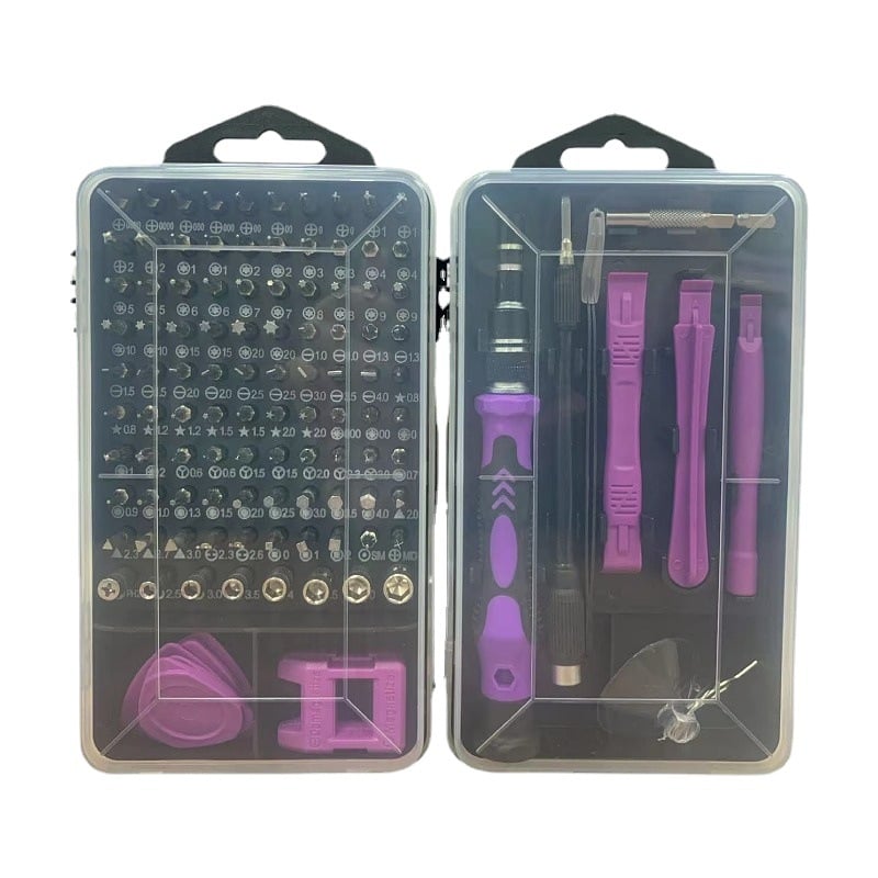 🧰 Juego de Destornilladores Magnéticos 115 en 1 / 138 en 1 – Puntas de Precisión, Fuerte Magnetismo y Estuche Portátil 🔩✨