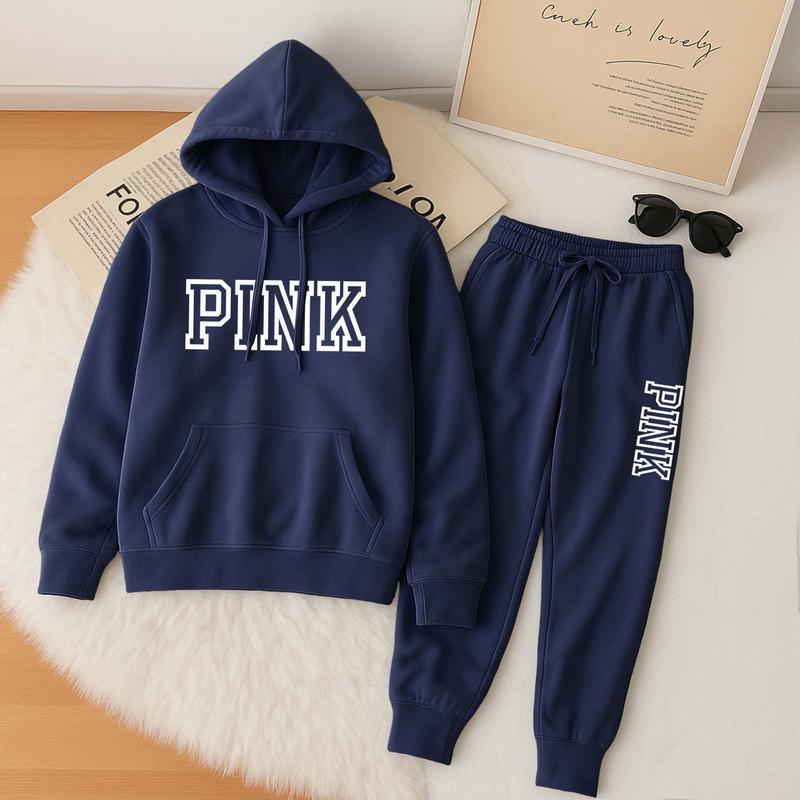 👚✨ Conjunto de Sudadera con Capucha Oversize y Pantalones de Chándal para Mujer – Comodidad y Estilo Casual para tu Día a Día 🌸💖