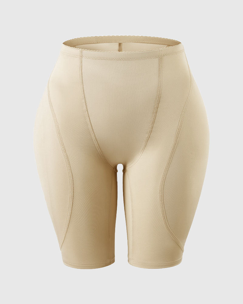 Shorts moldeadores para mujer, de tiro medio, control de abdomen y levantamiento de glúteos