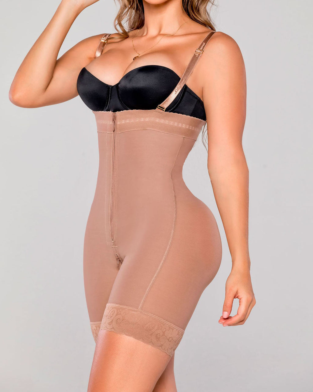 Shorts Moldeadores Fajas Shapshe® para Mujer Sin Tirantes Invisibles, Cintura Alta con Cierre