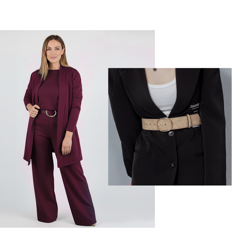 🔥 Conjunto Elegante de 3 Piezas – Cardigan Largo, Top y Pantalón para Estilo y Comodidad Todo el Día 💞✨