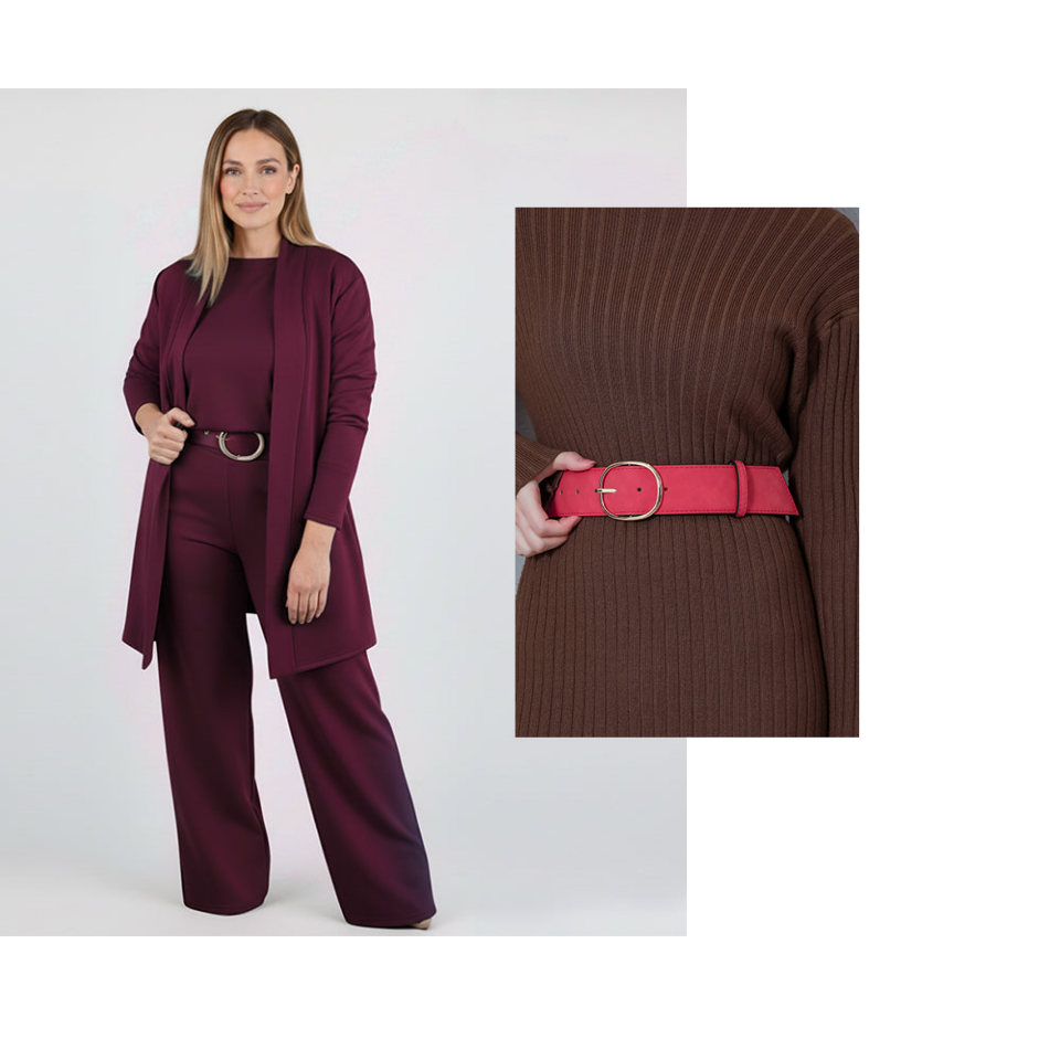 🔥 Conjunto Elegante de 3 Piezas – Cardigan Largo, Top y Pantalón para Estilo y Comodidad Todo el Día 💞✨