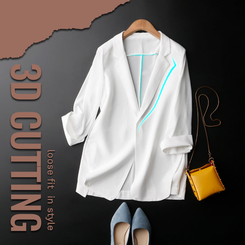 Chaqueta de traje de gasa con protección solar súper transpirable
