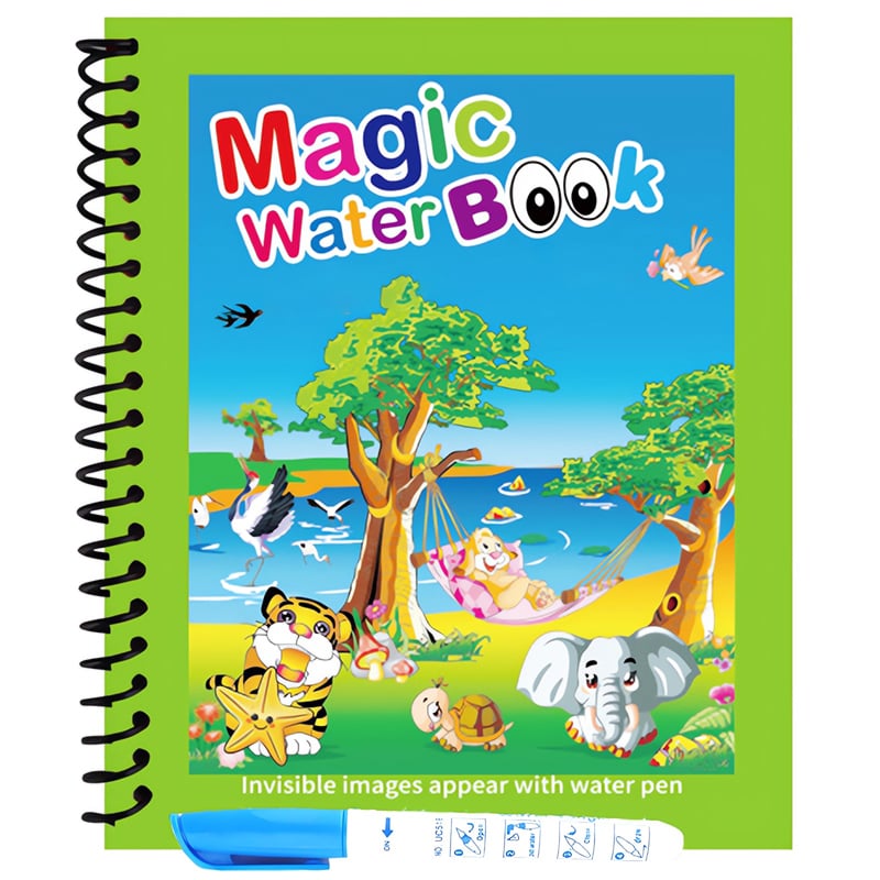📚🎨🧠 ¡50% OFF por Tiempo Limitado! Libro Mágico de Agua para Niños – Compra 1 y Llévate 1 GRATIS 🎁✨