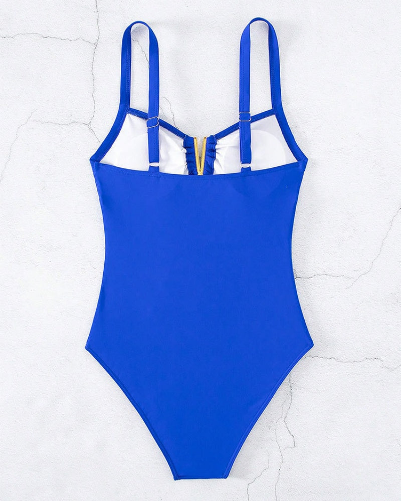 Sexy y Ajustado Traje de Una Pieza con Tirantes - El Mejor Bañador para tu Tipo de Cuerpo