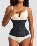 Corset Deportivo Fajador de Cintura para Mujer, Control de Abdomen, Transpirable de Malla con Cinturón Removible