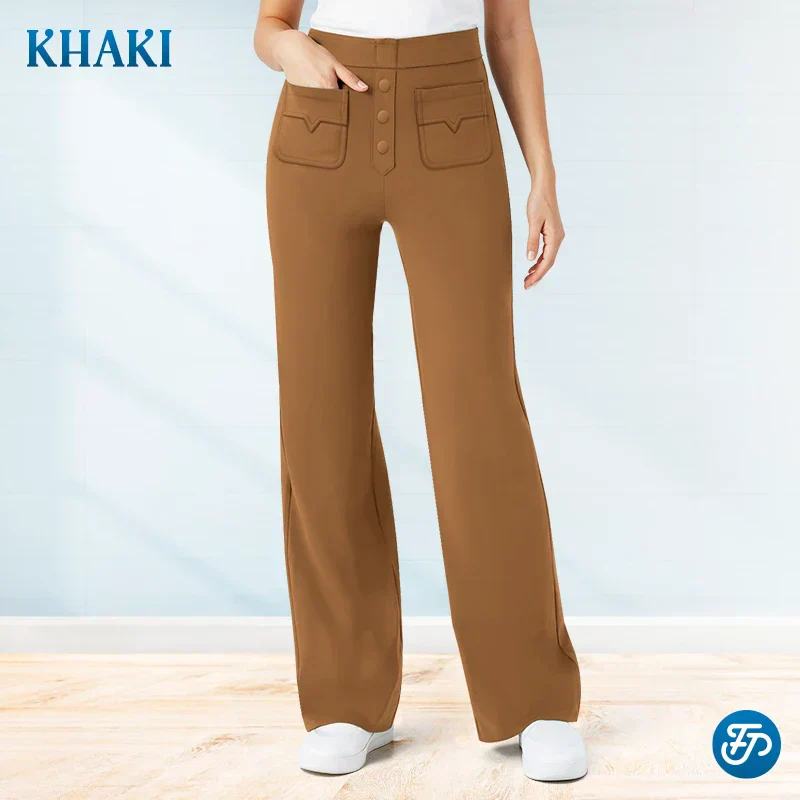 👖✨ ¡OFERTA 50% OFF! Pantalones Stretch Cintura Alta – Comodidad Todo el Día