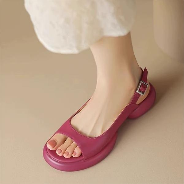 Sandalias Ortopédicas Cuero Suave Aura Camino Equilibrio, Postura Mejorada y Comodidad Prolongada