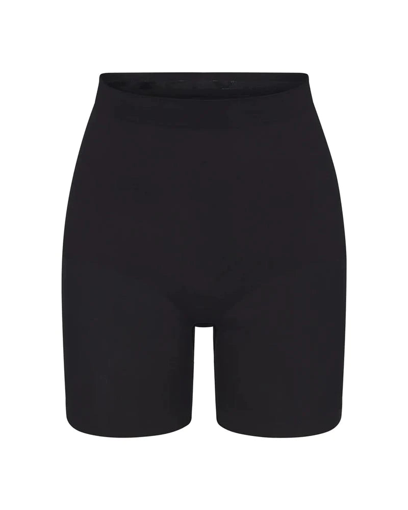 Shorts moldeadores sin costuras de cintura alta para control de abdomen y efecto adelgazante
