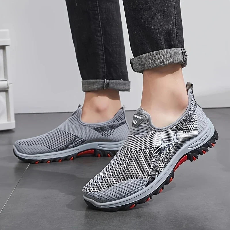 Zapatillas Deportivas Tejido Transpirable Horizonte Vital Equilibrio, Confort Ortopédico Todo el Día