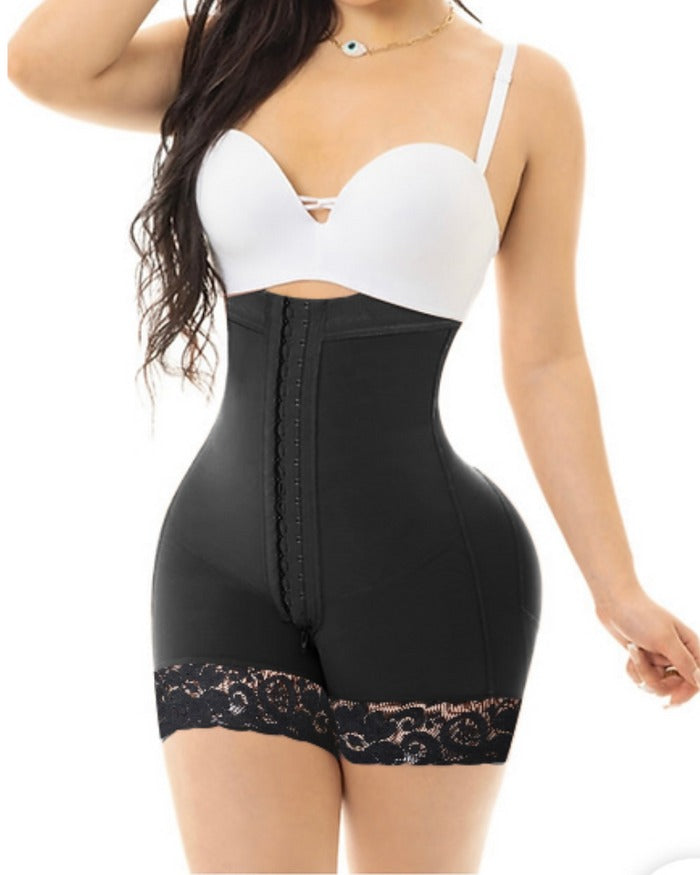 Shapshe® Shorts Modeladores de Cintura Alta con Tirantes Desmontables y Gancho para Realzar los Glúteos