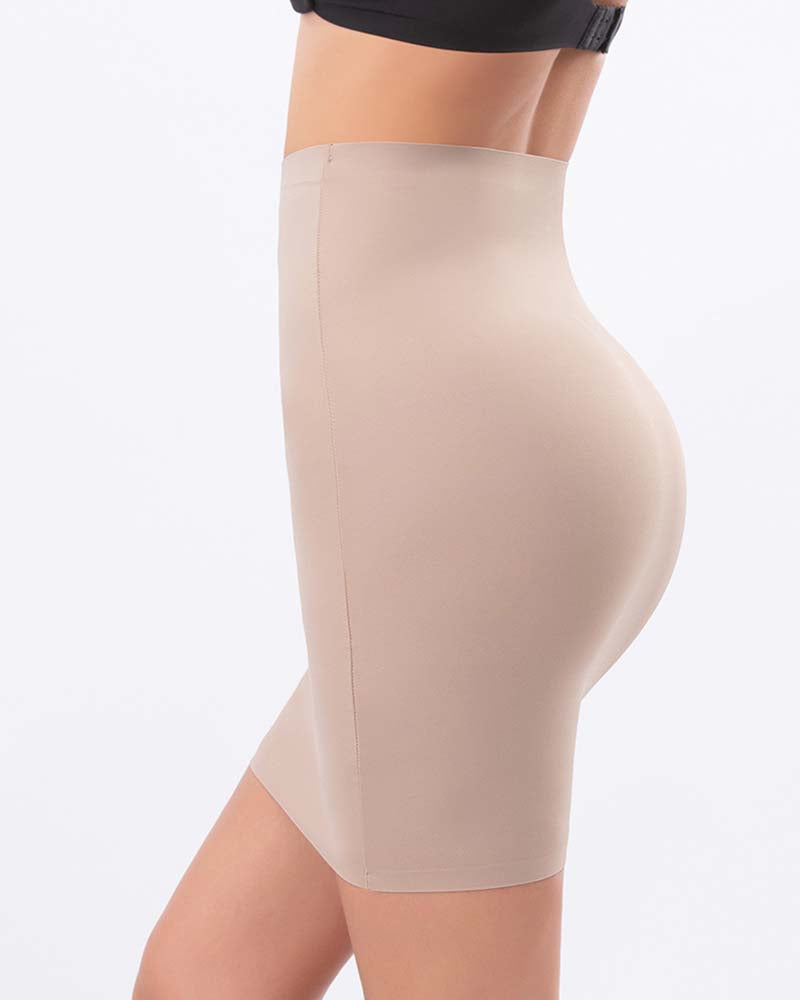 Falda Mini Ajustada y Moldeadora de Cadera y Abdomen Tonificado, Transpirable y Sin Costuras