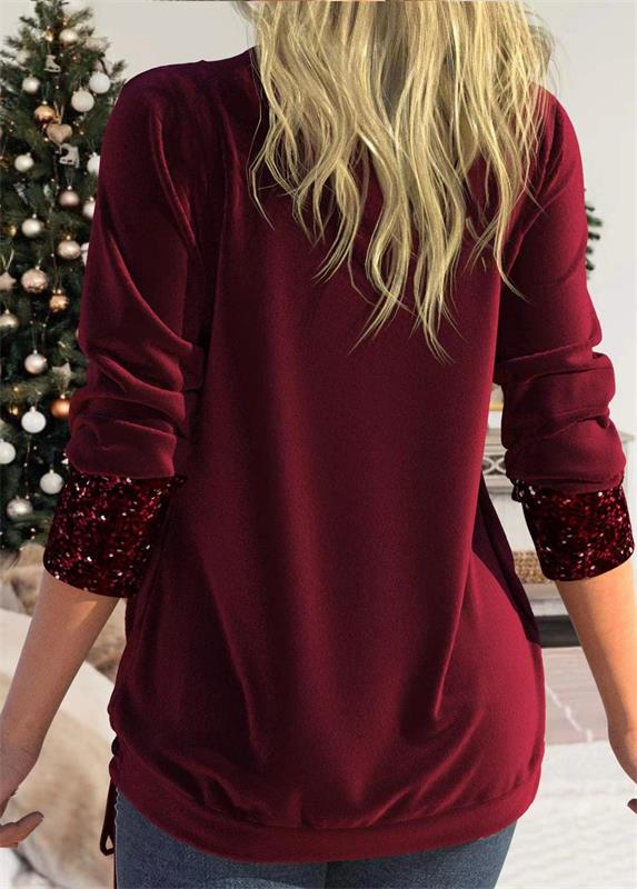 ✨💃 Top Falso de Dos Piezas con Lentejuelas – Elástico, Ajuste Smock y Estilo de Fiesta 🎉