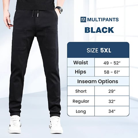 🔥👖 Pantalones Cargo Altos, Elásticos y Duraderos con Múltiples Bolsillos 💼✨