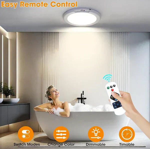 ⏰🔥 ¡50% DE DESCUENTO POR TIEMPO LIMITADO! 💡 Luz LED Recargable con Sensor de Movimiento – Ilumina tu Hogar de Forma Inteligente ✨🏠