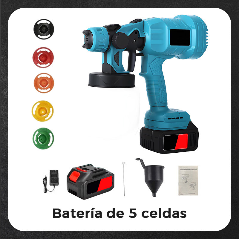 🎨 Pulverizador de Pintura Inalámbrico – Potente y Rápido, Acabado Profesional en Minutos 🚀✨