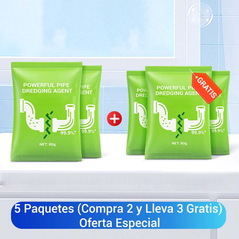 🔥🚿 Polvo Potente para Destapar Tuberías – Elimina Obstrucciones Rápida y Eficazmente sin Esfuerzo 💧🔧