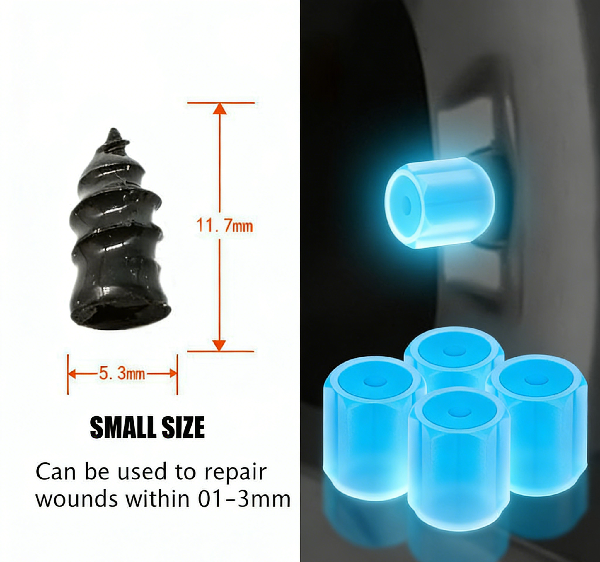⏰🔥 ¡50% DE DESCUENTO POR TIEMPO LIMITADO! 🚗 Tapones Luminosos para Válvulas de Neumáticos – Dale Estilo y Seguridad a Tu Auto ✨💡