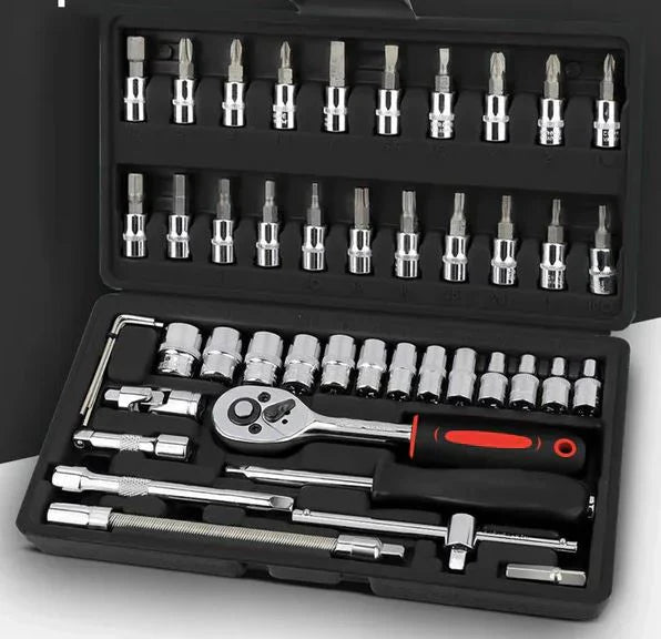 🔧✨ PowerTool Max 46™: Todo lo que Necesitas en un Solo Estuche – Herramientas Multifuncionales para Cada Proyecto 💪🔩