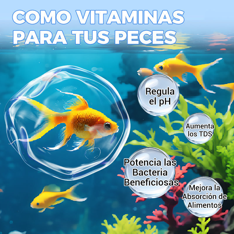 💧🐠 Tableta Potente de Purificación de Agua para Acuarios – Agua Cristalina y Saludable para tus Peces 🐟✨
