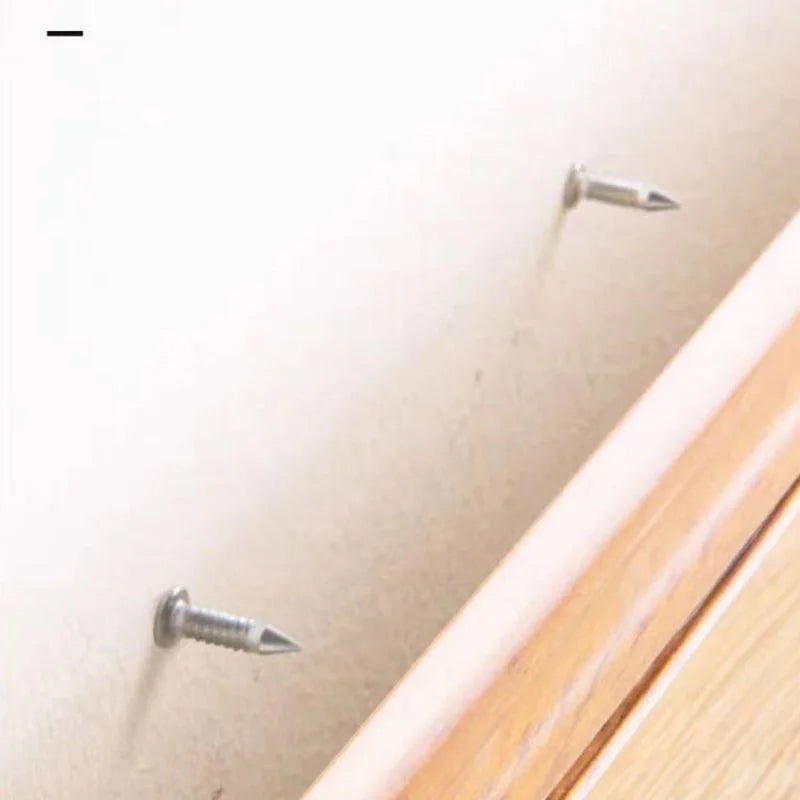 🔩✨ Clavos Invisibles de Doble Cabeza para Zoclos – Fijación Firme, Acabado Limpio y Profesional 🏠🛠️ Instalación Discreta • Ajuste Preciso • Resultado Estético Perfecto 👌