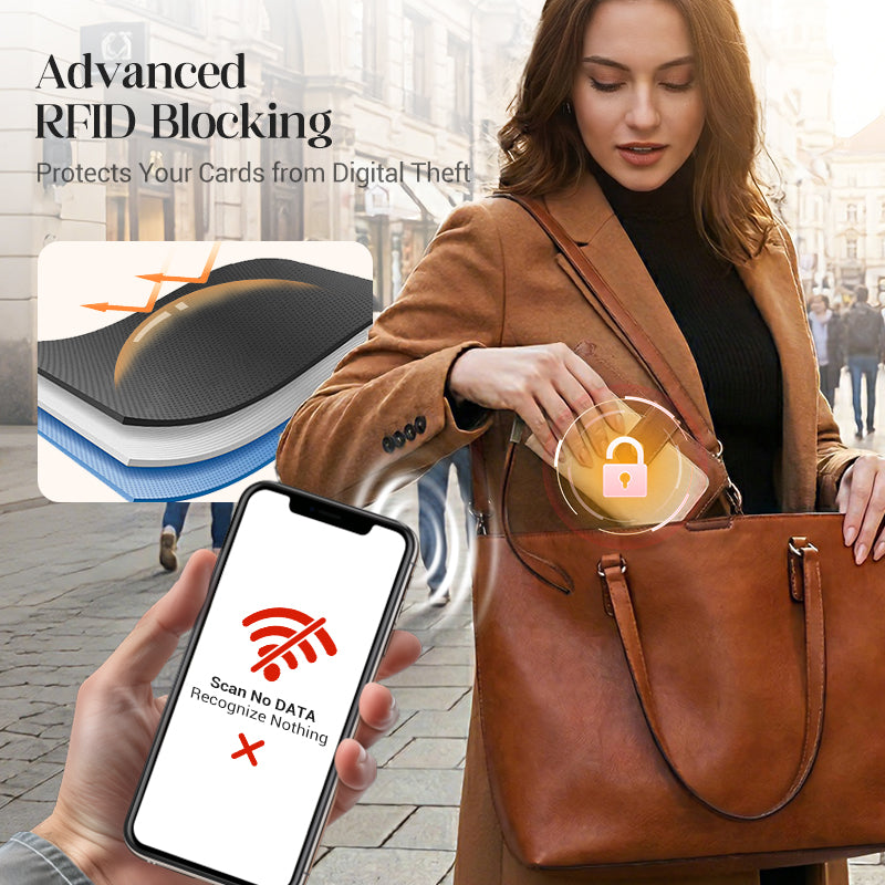⏰🔥 ¡50% DE DESCUENTO POR TIEMPO LIMITADO! 💼✨ Cartera de Cuero con Bloqueo RFID – Protege tu Dinero y Tarjetas con Estilo 💖🌿
