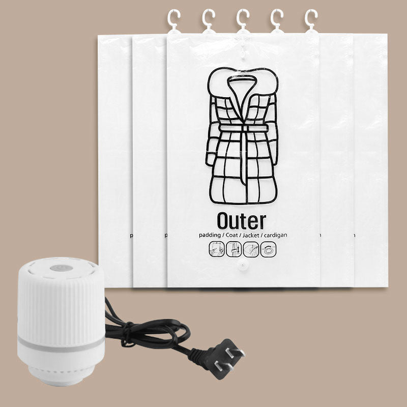 🧳✨ Bolsas Colgantes de Almacenamiento al Vacío – Ahorra Espacio y Mantén tu Ropa Organizada con Facilidad 💼🌟