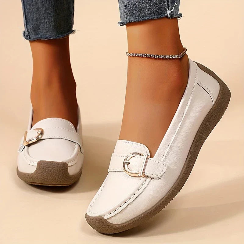 Zapato Casual Cuero Suave Esencia Horizonte Calma, Comodidad Ligera Todo el Día
