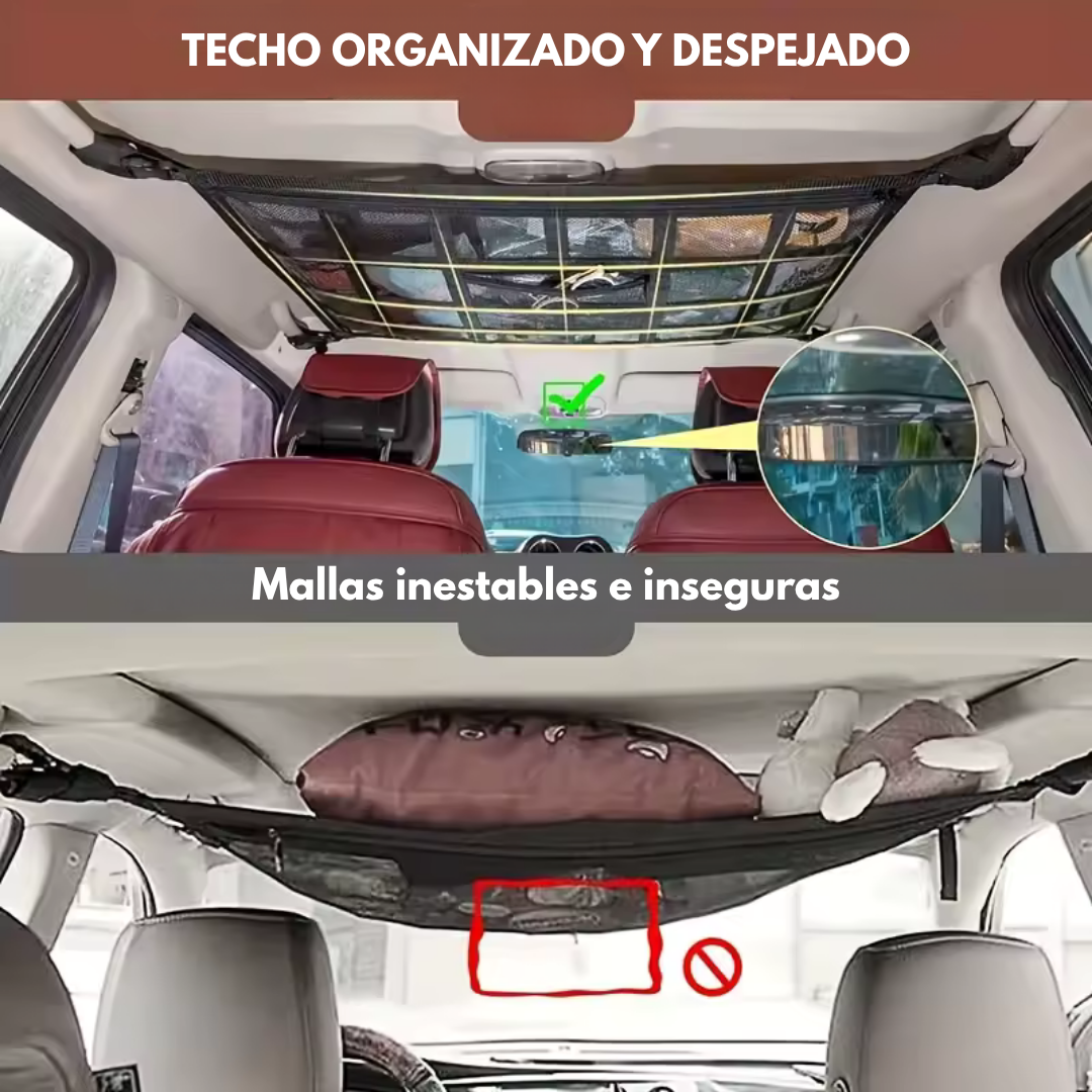 🚗🛒 CargoNet – Red de Almacenamiento Extra para Vehículos   Organiza tu Auto y Mantén Todo Seguro Durante el Viaje ✨