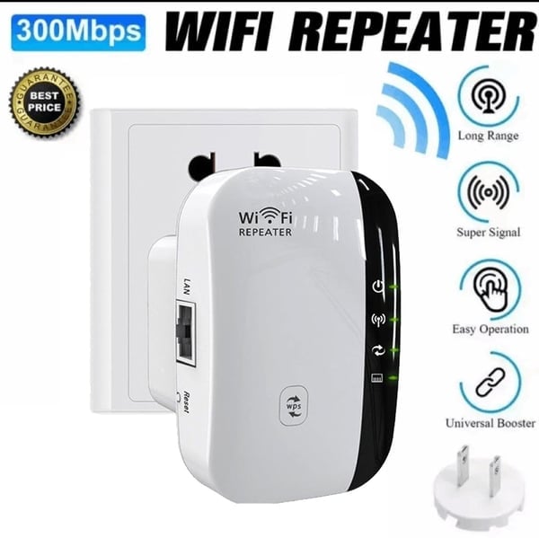 📶⚡ ¡OFERTA 50% OFF! Amplificador WiFi USB 300M – Señal Fuerte en Toda la Casa