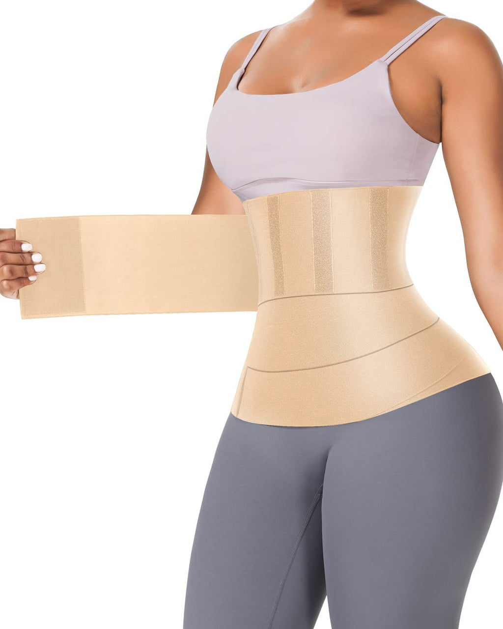 Faja Reductora para Mujer Cinturón Moldeador Cintura Faja Abdomen Talla Plus Banda Ajustable