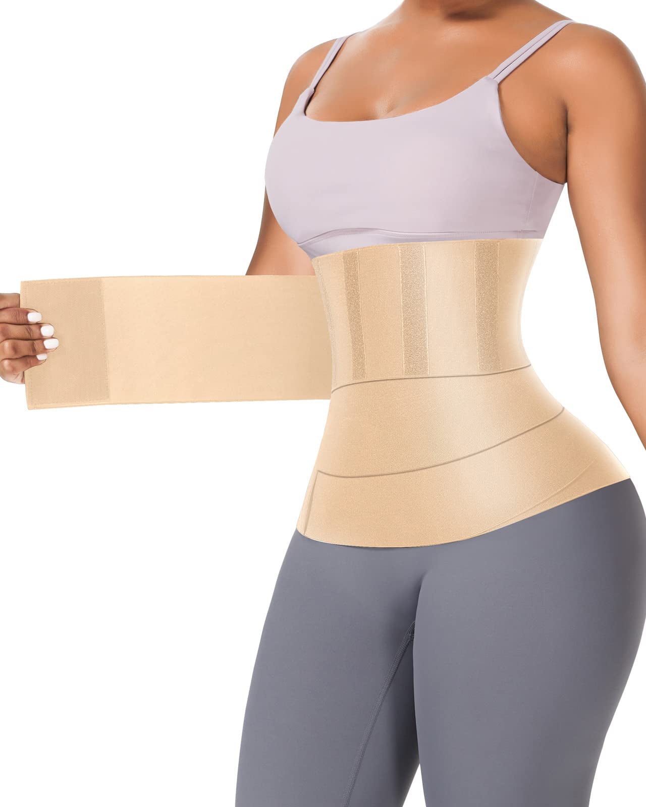 Faja Reductora para Mujer Cinturón Moldeador Cintura Faja Abdomen Talla Plus Banda Ajustable